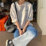 Tシャツ バックプリント オーバーサイズT | PlusNao | 詳細画像4 