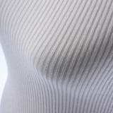 リブニット セーター タートルネック | PlusNao | 詳細画像14 