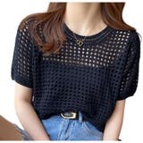 サマーニット 半袖 レディース | PlusNao | 詳細画像12 