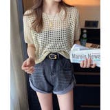 サマーニット 半袖 レディース | PlusNao | 詳細画像3 