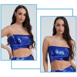 ダンス衣装 チューブトップ 女性用 | PlusNao | 詳細画像9 