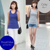 タンクトップ Uネック レーサーバック | PlusNao | 詳細画像4 