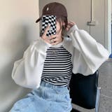 トレーナー プルオーバー 重ね着風デザイン | PlusNao | 詳細画像5