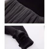 ドッキングワンピース チュール 切り替え | PlusNao | 詳細画像14 