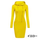 タイトワンピース パーカーワンピース 長袖 | PlusNao | 詳細画像2