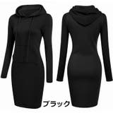 タイトワンピース パーカーワンピース 長袖 | PlusNao | 詳細画像5