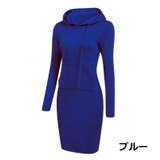 タイトワンピース パーカーワンピース 長袖 | PlusNao | 詳細画像7