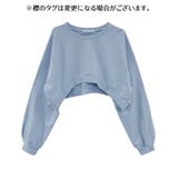 トレーナー 長袖 クロップド丈 | PlusNao | 詳細画像9