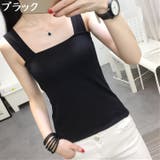 タンクトップ ブラ紐隠し トップス | PlusNao | 詳細画像17 