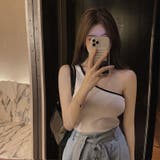 変形タンクトップ カットソー レディース | PlusNao | 詳細画像3 