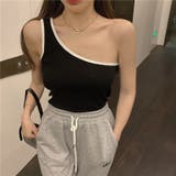 変形タンクトップ カットソー レディース | PlusNao | 詳細画像6 