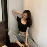 カットソー Tシャツ レディーストップス | PlusNao | 詳細画像3