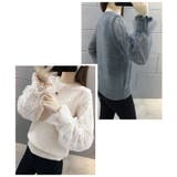 長袖ニットソー レディース 大きいサイズ | PlusNao | 詳細画像2 