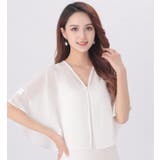 シフォンカーディガン ショール ボレロ | PlusNao | 詳細画像8 