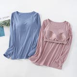 カットソー 長袖 カップ付き | PlusNao | 詳細画像2 