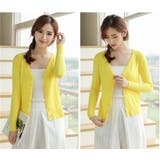 カーディガン Vネック 長袖 | PlusNao | 詳細画像2 