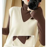 ベスト ニットノースリーブ 袖なし | PlusNao | 詳細画像12 