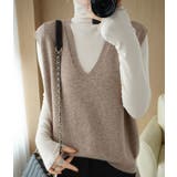 ベスト ニットノースリーブ 袖なし | PlusNao | 詳細画像5 