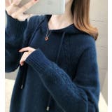 ニットパーカー セーター 長袖 | PlusNao | 詳細画像10