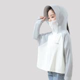 ラッシュガード フェイスカバー付き 長袖 | PlusNao | 詳細画像15