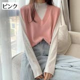 ベスト ニット レディース | PlusNao | 詳細画像15