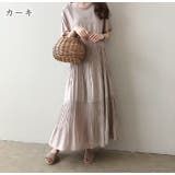 ティアードワンピース マキシワンピ レディース | PlusNao | 詳細画像16