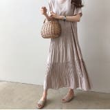 ティアードワンピース マキシワンピ レディース | PlusNao | 詳細画像2