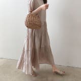 ティアードワンピース マキシワンピ レディース | PlusNao | 詳細画像3