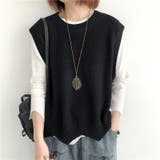 ベスト ニット レディース | PlusNao | 詳細画像10 