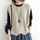 ベスト ニット レディース | PlusNao | 詳細画像6 