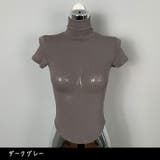 半袖カットソー タートルネック スリム | PlusNao | 詳細画像18 