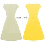 カシュクールワンピース 半袖 フレア | PlusNao | 詳細画像4 