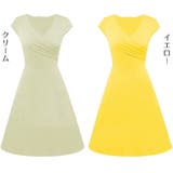 カシュクールワンピース 半袖 フレア | PlusNao | 詳細画像9 