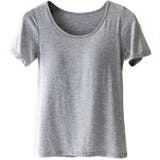 カップ付きTシャツ 半袖 レディース | PlusNao | 詳細画像19