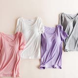 カップ付きTシャツ 半袖 レディース | PlusNao | 詳細画像6