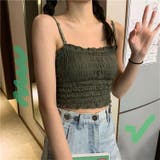 キャミソール チューブトップ クロップド丈 | PlusNao | 詳細画像8 