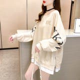 トレーナー 長袖 重ね着風 | PlusNao | 詳細画像8
