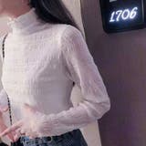 ブラウス シアートップス シアーシャツ | PlusNao | 詳細画像10