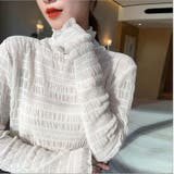 ブラウス シアートップス シアーシャツ | PlusNao | 詳細画像7