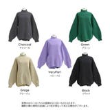 スポンジニットチュニック ビッグシルエット ドロップショルダー | PlusNao | 詳細画像16