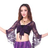 ベリーダンス衣装 トップス 前開き | PlusNao | 詳細画像6