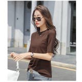 Tシャツ カットソー 半袖 | PlusNao | 詳細画像3
