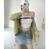 キャミソール ベアトップ レディース | PlusNao | 詳細画像10 