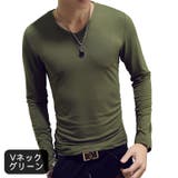 Tシャツ 長袖 Vネック | PlusNao | 詳細画像8