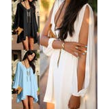 チュニックワンピース スリットスリーブ レディース | PlusNao | 詳細画像3