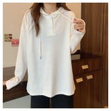 長袖パーカー レディース 大きいサイズ | PlusNao | 詳細画像3 