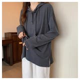 長袖パーカー レディース 大きいサイズ | PlusNao | 詳細画像5 