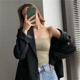 カップ付きキャミソール ブラトップ レディース | PlusNao | 詳細画像6 