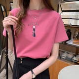 半袖Tシャツ クルーネック ロゴ | PlusNao | 詳細画像10