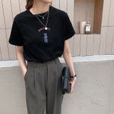 半袖Tシャツ クルーネック ロゴ | PlusNao | 詳細画像6